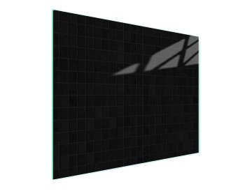 TMK STAKLENA DASKA ZA REZANJE 52x30 CRNA