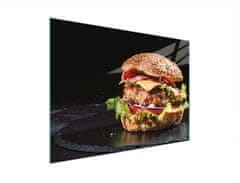 TMK STAKLENA DASKA ZA REZANJE 30x22 ZA HAMBURGER