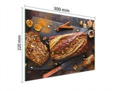 TMK STAKLENA DASKA ZA REZANJE 30x22 ZA KRUH