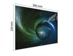 TMK STAKLENA DASKA ZA REZANJE 30x22 COSMOS