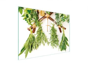 TMK STAKLENA DASKA ZA REZANJE 30x22 ZAČINSKO BILJE