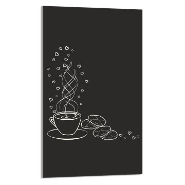 TMK STAKLENA DASKA ZA REZANJE 30x52 Kava