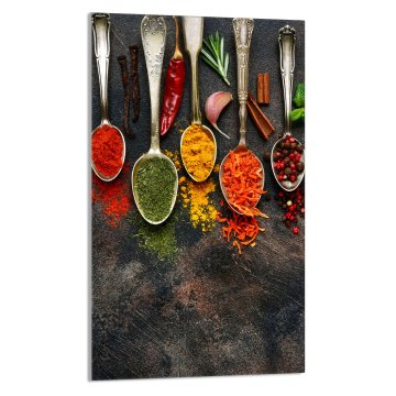 TMK STAKLENA DASKA ZA REZANJE 30x52 Začini