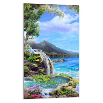 TMK STAKLENA DASKA ZA REZANJE 30x52 Planine