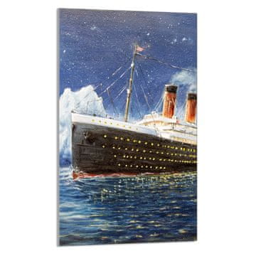 TMK STAKLENA DASKA ZA REZANJE 30x52 Titanic