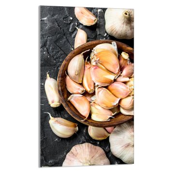 TMK STAKLENA DASKA ZA REZANJE 30x52 Češnjak