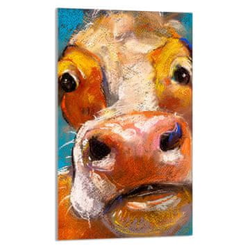 TMK STAKLENA DASKA ZA REZANJE 30x52 Cow