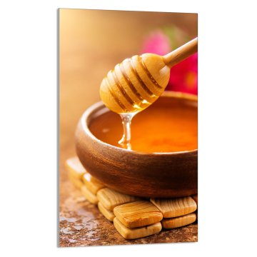 TMK STAKLENA DASKA ZA REZANJE 30x52 Med