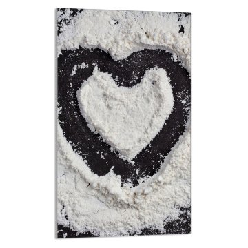 TMK STAKLENA DASKA ZA REZANJE 30x52 Srce