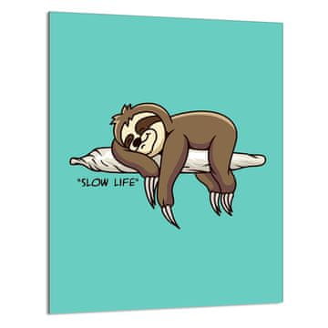 TMK STAKLENA DASKA ZA REZANJE 40x52 Sloth