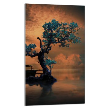 TMK STAKLENA DASKA ZA REZANJE 30x52 Drvo