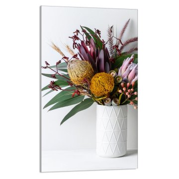 TMK STAKLENA DASKA ZA REZANJE 30x52 Cvijeće