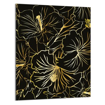 TMK STAKLENA DASKA ZA REZANJE 40x52 Cvijeće