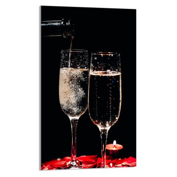 TMK STAKLENA DASKA ZA REZANJE 30x52 Vino