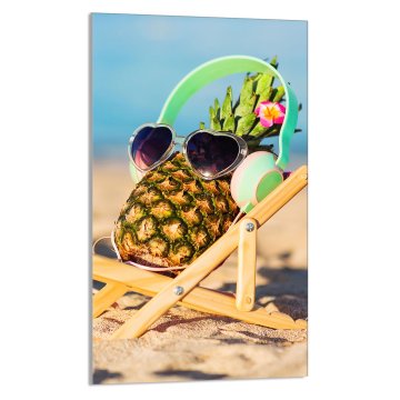 TMK STAKLENA DASKA ZA REZANJE 30x52 Ananas