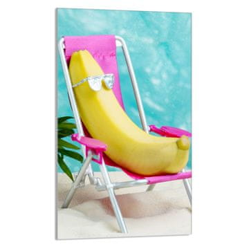 TMK STAKLENA DASKA ZA REZANJE 30x52 Banana