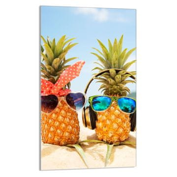 TMK STAKLENA DASKA ZA REZANJE 30x52 Ananas