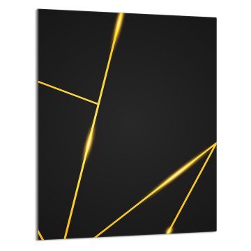 TMK STAKLENA DASKA ZA REZANJE 40x52 Crna