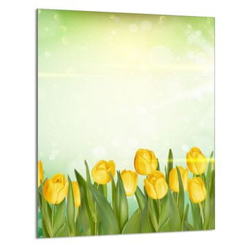 TMK STAKLENA DASKA ZA REZANJE 40x52 Tulipani