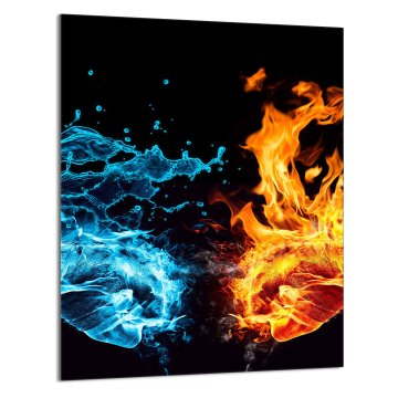 TMK STAKLENA DASKA ZA REZANJE 40x52 Fire