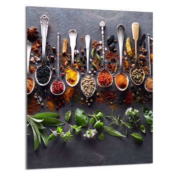 TMK STAKLENA DASKA ZA REZANJE 40x52 Začini