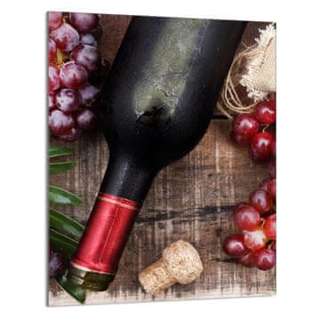 TMK STAKLENA DASKA ZA REZANJE 40x52 Vino
