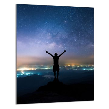 TMK STAKLENA DASKA ZA REZANJE 40x52 Zvijezde