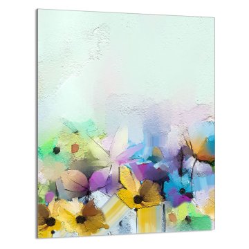 TMK STAKLENA DASKA ZA REZANJE 40x52 Cvijeće