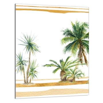 TMK STAKLENA DASKA ZA REZANJE 40x52 Palme