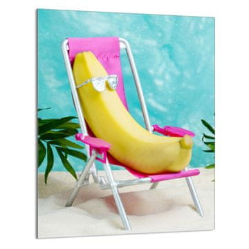 TMK STAKLENA DASKA ZA REZANJE 40x52 Banana