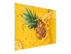 TMK STAKLENA DASKA ZA REZANJE 52x30 ANANAS
