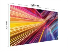 TMK STAKLENA DASKA ZA REZANJE 52x30 BOJA
