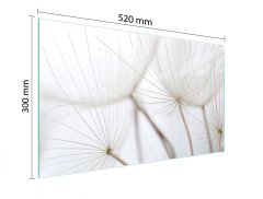 TMK STAKLENA DASKA ZA REZANJE 52x30 CVIJET