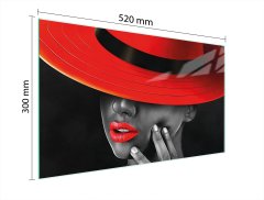 TMK STAKLENA DASKA ZA REZANJE 52x30 ŽENSKA