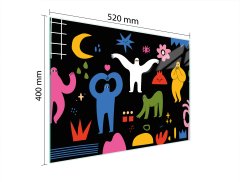 TMK STAKLENA DASKA ZA REZANJE 52x40 BAJKA