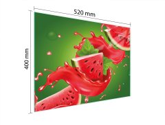 TMK STAKLENA DASKA ZA REZANJE 52x40 LUBENICA
