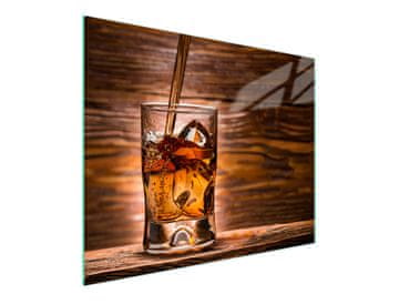 TMK STAKLENA DASKA ZA REZANJE 52x30 WHISKY