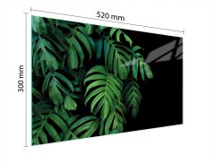 TMK STAKLENA DASKA ZA REZANJE 52x30 MONSTERA