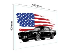 TMK STAKLENA DASKA ZA REZANJE 52x40 AUTO