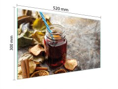 TMK STAKLENA DASKA ZA REZANJE 52x30 HRANA