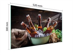 TMK STAKLENA DASKA ZA REZANJE 52x30 BOCA