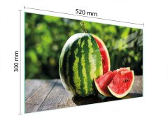 TMK STAKLENA DASKA ZA REZANJE 52x30 LUBENICA