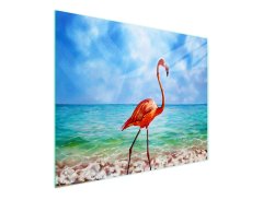 TMK STAKLENA DASKA ZA REZANJE 52x30 FLAMINGO