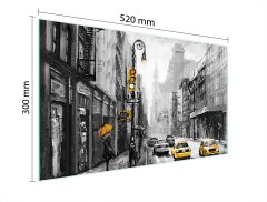 TMK STAKLENA DASKA ZA REZANJE 52x30 CITY