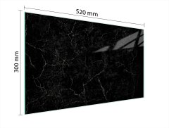TMK STAKLENA DASKA ZA REZANJE 52x30 MRAMOR
