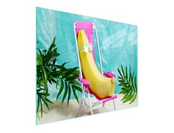 TMK STAKLENA DASKA ZA REZANJE 52x30 BANANA