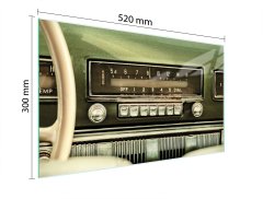 TMK STAKLENA DASKA ZA REZANJE 52x30 RADIO