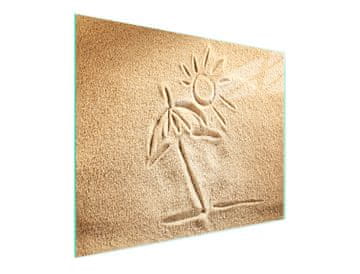 TMK STAKLENA DASKA ZA REZANJE 52x30 BEACH