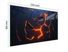 TMK STAKLENA DASKA ZA REZANJE 52x30 MAGMA