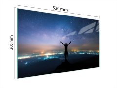 TMK STAKLENA DASKA ZA REZANJE 52x30 ZVIJEZDA